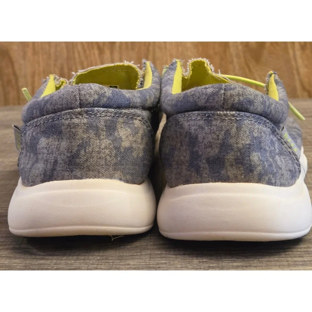 Reef‎ Cushion Coast Casual Slip On Shoes Youth Size 2 Gray Blue
